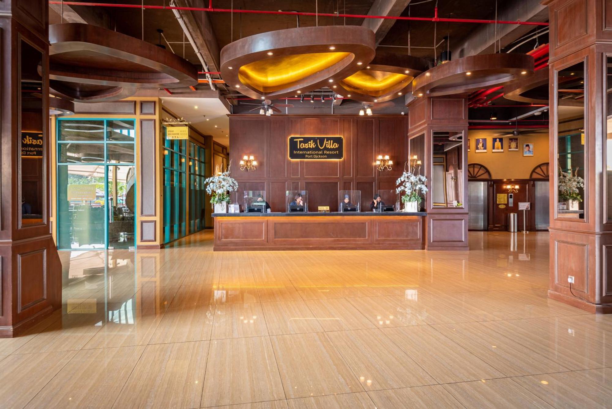 פורט דיקסון Tasik Villa International Resort מראה חיצוני תמונה Lobby